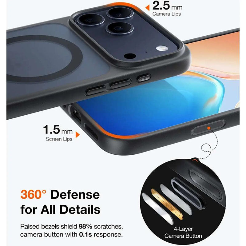 Torras Guardian-Mag Case for iPhone 17 Pro Max