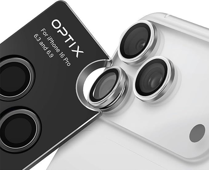 Uniq Optix Prime Camera Lens Protector for iPhone 17 Pro & 17 Pro Max – Ultra-Clear, Durable, Anti-Scratch Glass