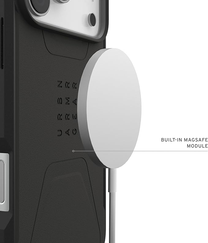 UAG iPhone 17 Pro Civilian Series Case – Rugged Black Protection