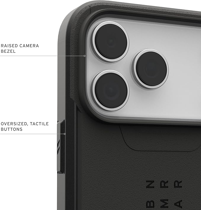 UAG iPhone 17 Pro Civilian Series Case – Rugged Black Protection