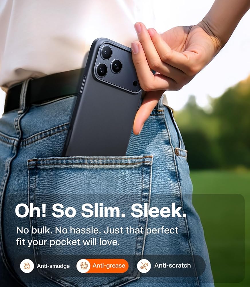 Torras Slim Fit Series Case for iPhone 17 Pro Max