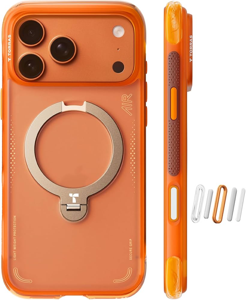 TORRAS Ostand Q3 Air Series Phone Case for iPhone 17 Pro Max