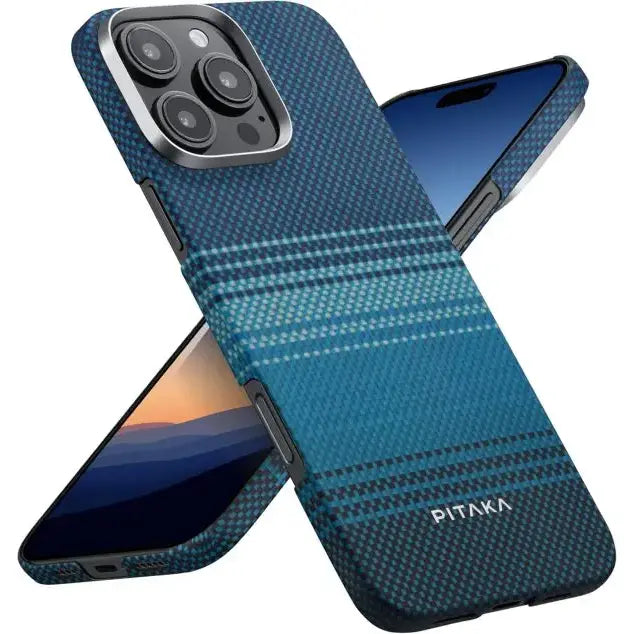 Pitaka Sunset Moonrise Tactile Woven Case for iPhone 16 Pro Max - Moonrise