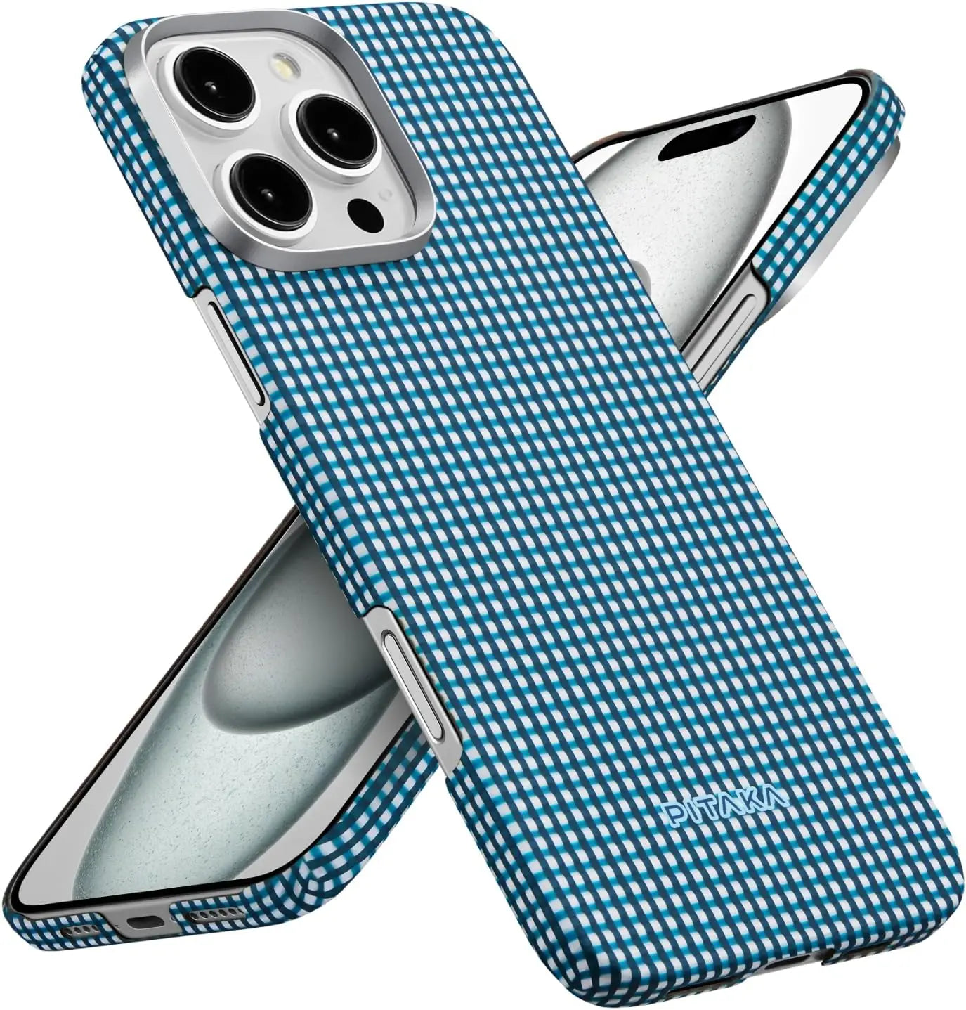 Pitaka Ultra-Slim Case for iPhone 16 Pro Max – Ocean Blue