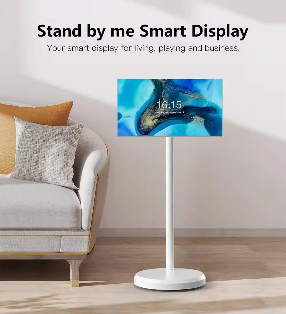 32” Rotatable Smart Touch Screen Display with WiFi & Floor Stand Ultra Thin Full HD IPS