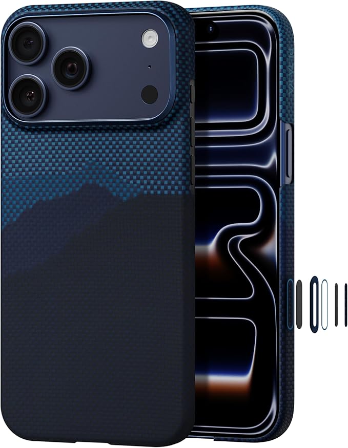 Pitaka StarPeak Ultra-Slim Protective Case for iPhone 17 Pro - Over The Horizon (PitaTap™)