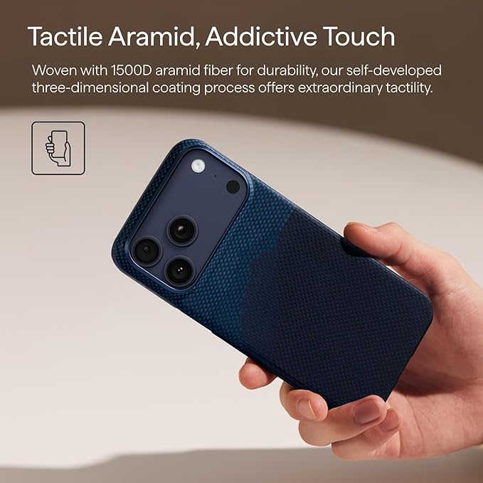 Pitaka StarPeak Ultra-Slim Protective Case for iPhone 17 Pro - Over The Horizon (PitaTap™)