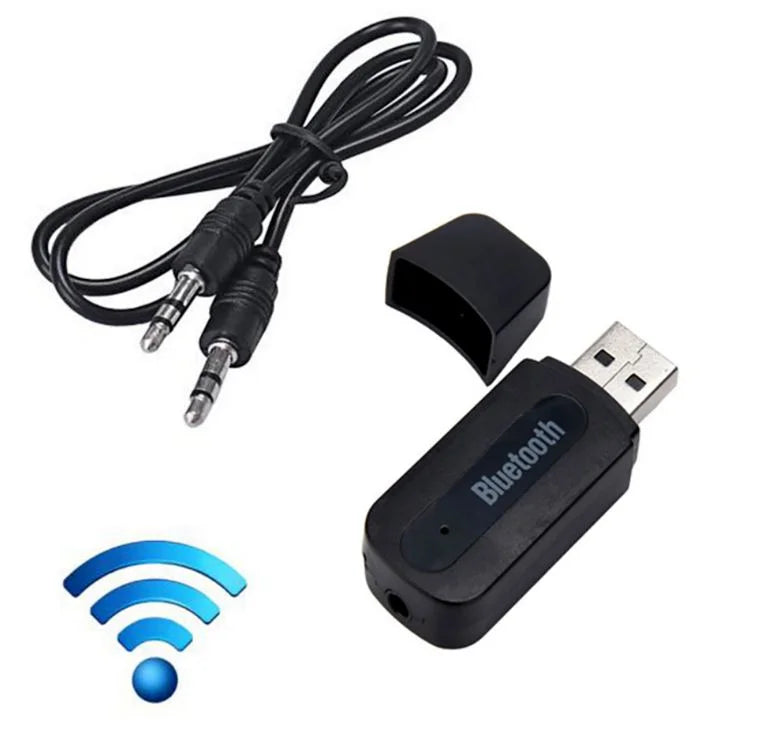 USB Bluetooth Music Receiver – Wireless Audio Adapter for Speakers, Car, or Home Stereo