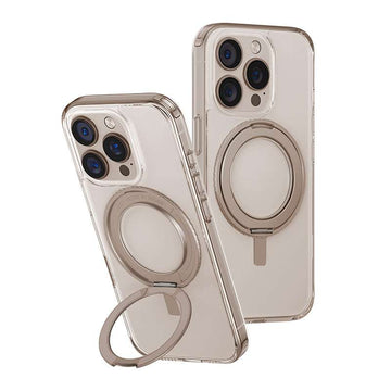 UNIQ Swivix MagSafe Compatible Phone Case for iPhone 16 Pro Max – Gold
