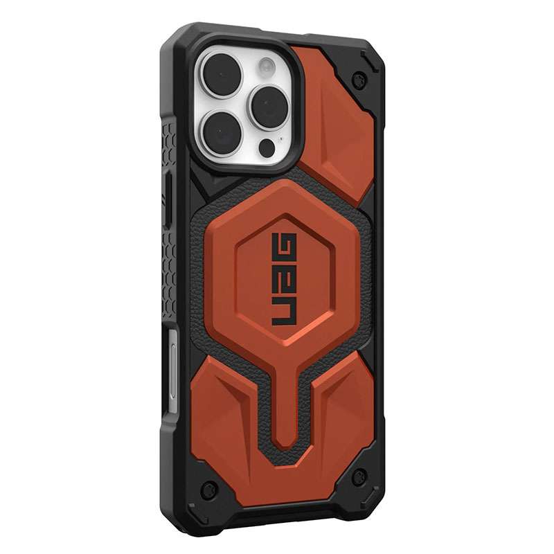 UAG Monarch Pro MagSafe Compatible Phone Case for iPhone 16 Pro Max - Rust