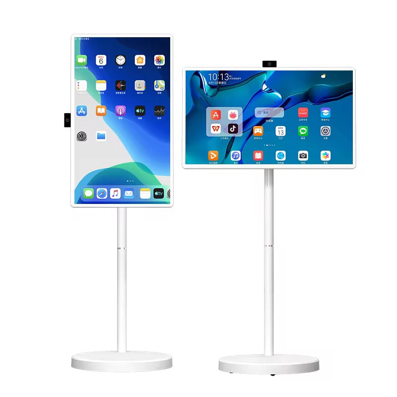 32” Rotatable Smart Touch Screen Display with WiFi & Floor Stand Ultra Thin Full HD IPS