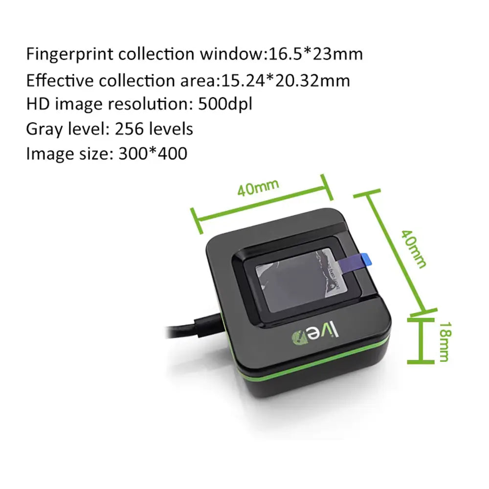 ZKT LIVE20R High-Performance Fingerprint Reader – Multi-Platform Biometric Scanner