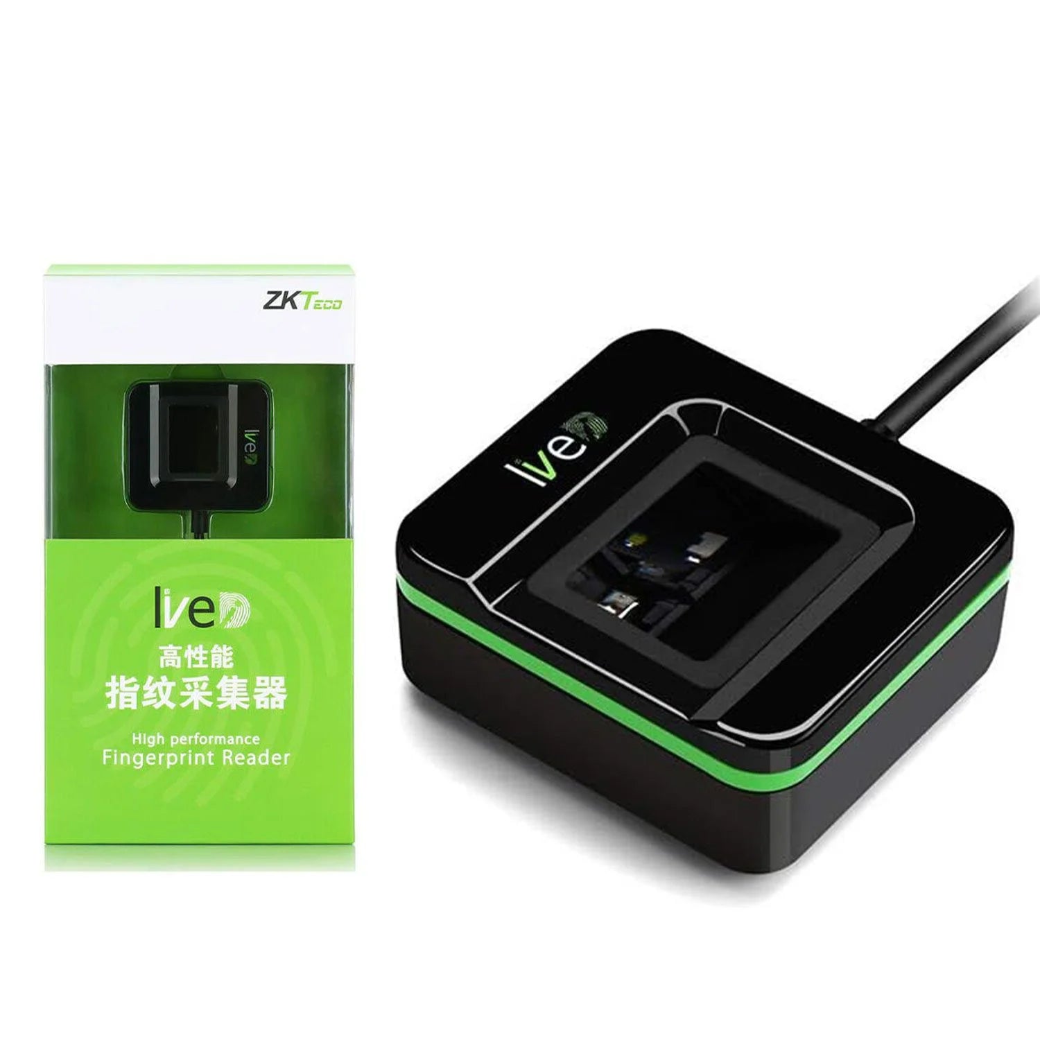 ZKT LIVE20R High-Performance Fingerprint Reader – Multi-Platform Biometric Scanner