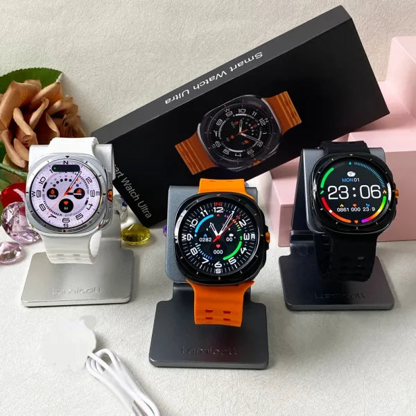 Tf7 Ultra Metal Body Smart Watch