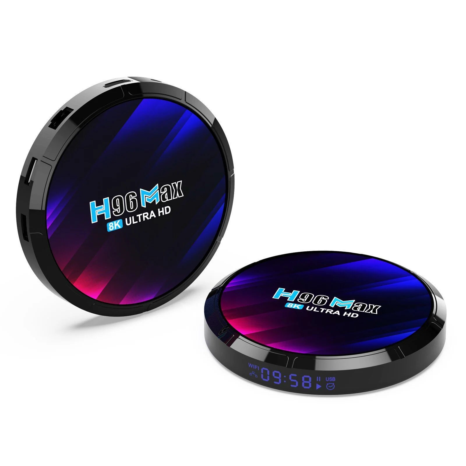 H96 MAX Android 13.0 TV Box for LED/LCD TVs – 4GB RAM + 64GB Storage, Smart Streaming Device