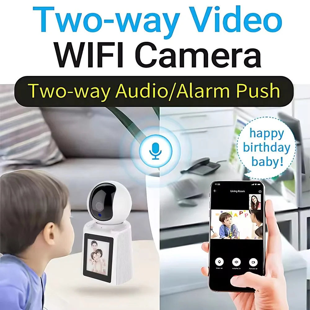 HBS-1538 1080P WiFi Video Calling Camera – 2MP HD IP Cam with V380 App Support