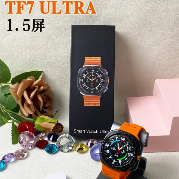 Tf7 Ultra Metal Body Smart Watch