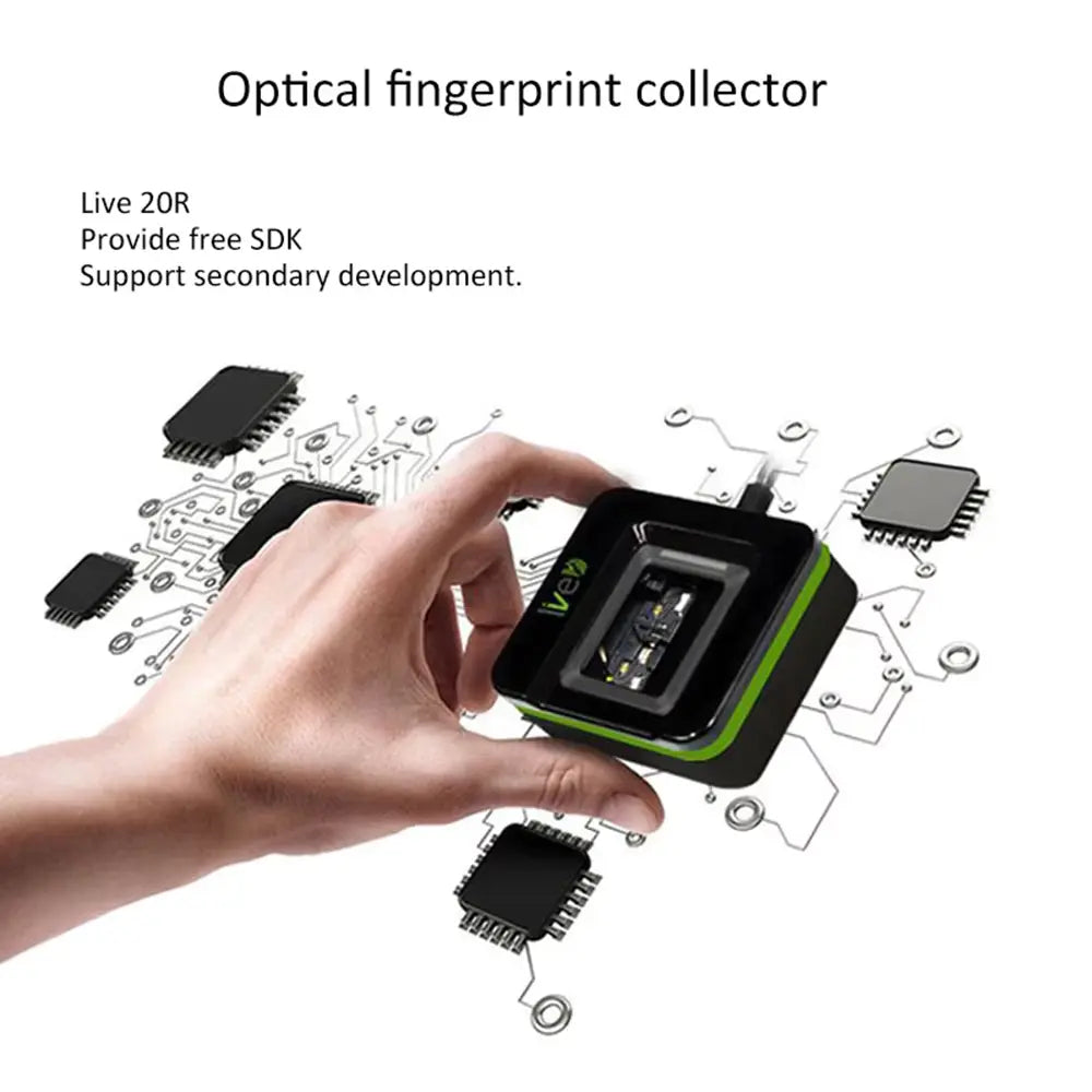 ZKT LIVE20R High-Performance Fingerprint Reader – Multi-Platform Biometric Scanner
