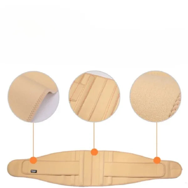 Adjustable Waist Trimmer & Slimming Belt – Double Support Fitness Waist Trainer for Men & Women**