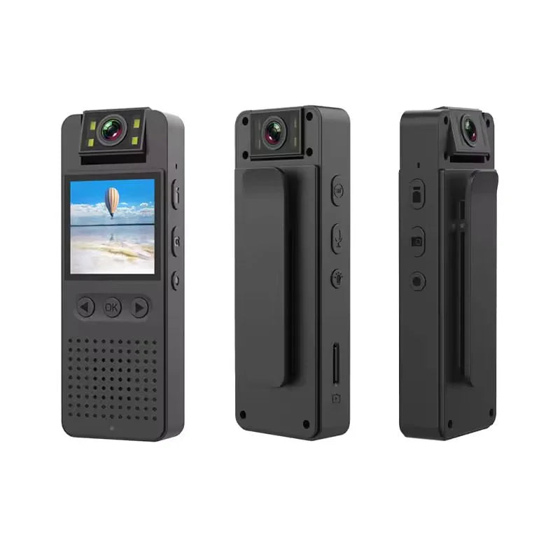 L12 Mini Body Camera – 1080P HD Wearable WiFi Video Recorder with Night Vision