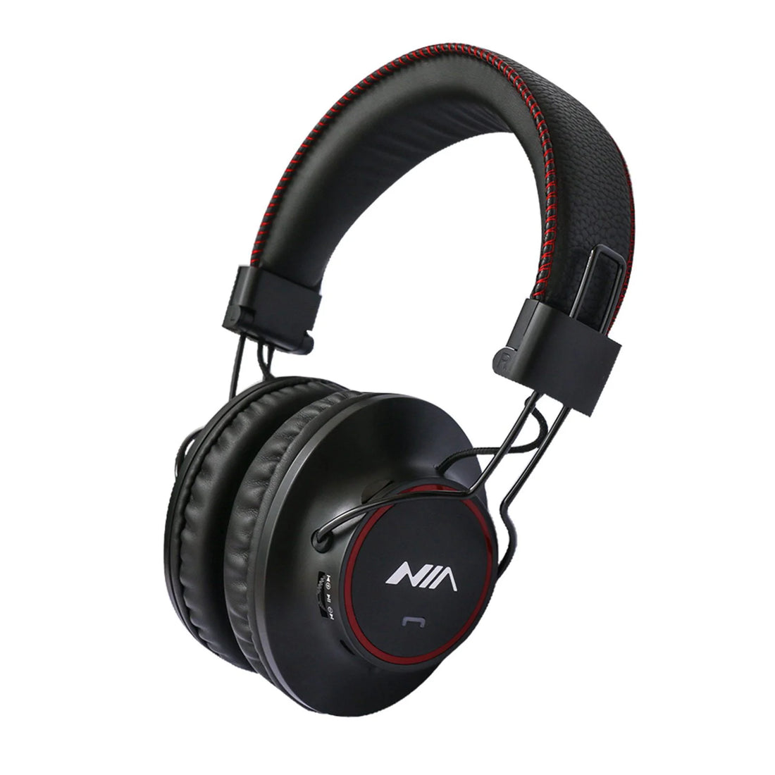 NIA S3000 Wireless Bluetooth Headphones – Over-Ear, Hi-Fi Sound, Built-in Mic, Foldable & Adjustable Design