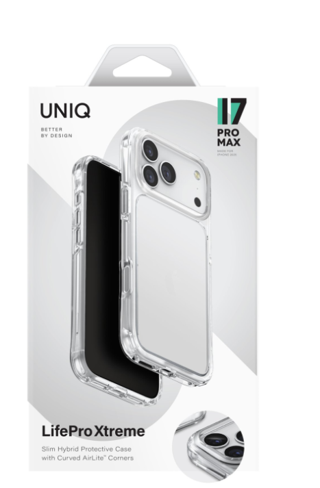 Uniq LifePro Xtreme Phone Case for iPhone 17 Pro Max - Frost Clear