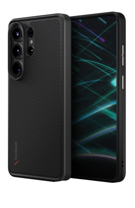 UNIQ Keva MagSafe Compatible Phone Case for Samsung Galaxy S26 Ultra - Carbon Black