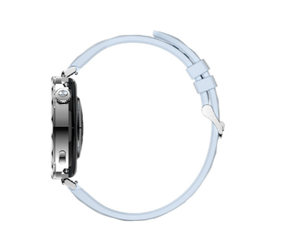 Aurafit Ella 4 (AM35) Amoled Round Display Bluetooth Calling & Fitness Smartwatch-6 Months Official Warranty