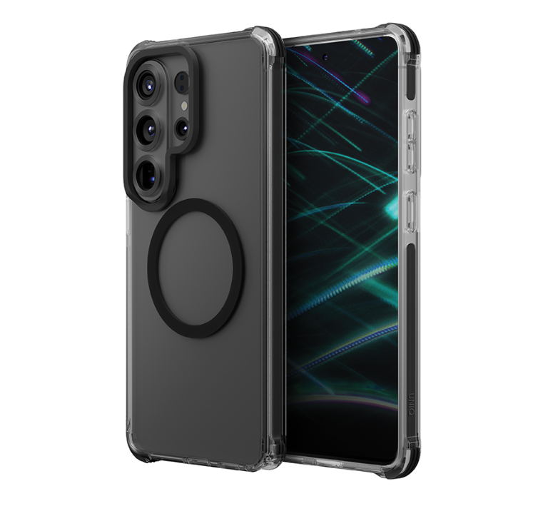 Uniq Combat MagSafe Compatible Phone Case for Samsung Galaxy S26 / S26 Ultra - Carbon Black