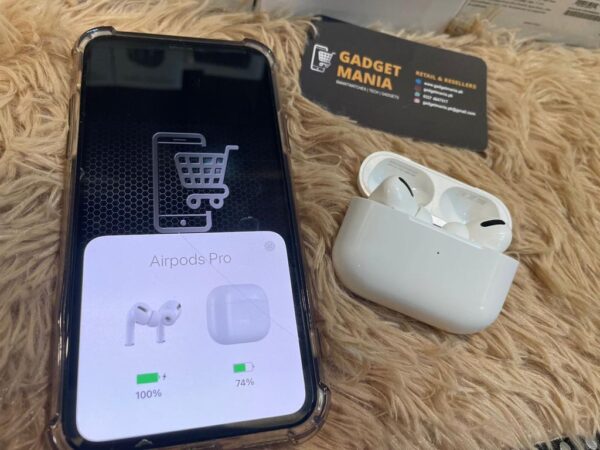 Airpods Pro ( United Kingdom Edition ) | 689mAh Battery |  Same As Original | Spatial Audio |  Store Verified | 30 days Warranty