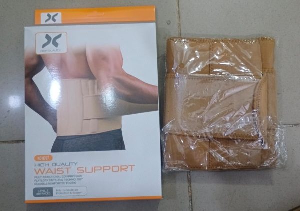 Adjustable Waist Trimmer & Slimming Belt – Double Support Fitness Waist Trainer for Men & Women**