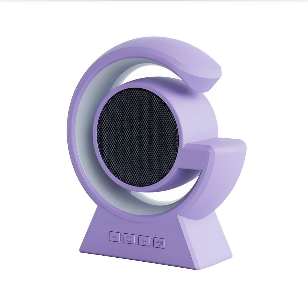 Bx-39 Mini G Wireless Speaker With Rgb Light & Wireless Charging – Portable Bluetooth 5.3 Speaker & Bedside Lamp