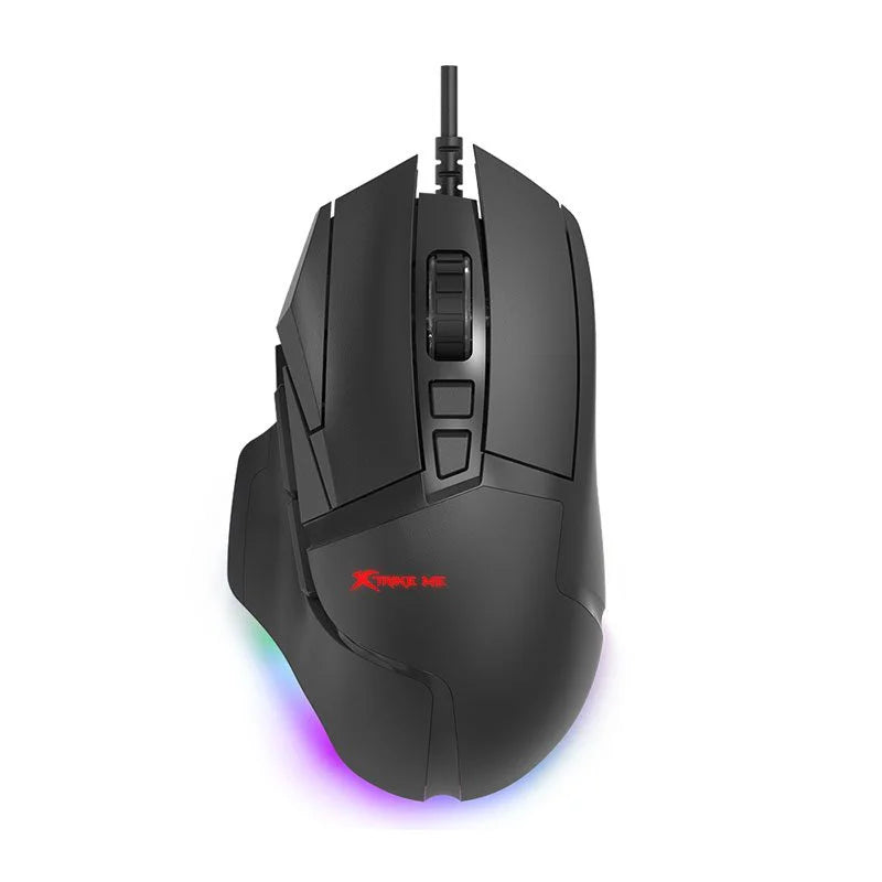 Xtrike Me GM-520 RGB Wired Gaming Mouse – 8 Programmable Buttons
