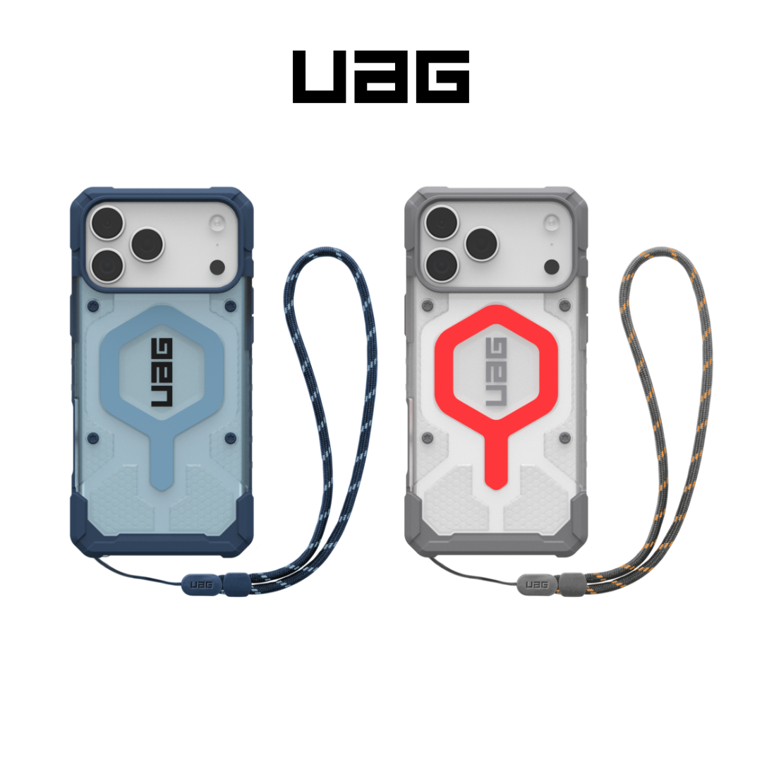 UAG iPhone 17 Pro Max Pathfinder Clear Series Phone Case with Lanyard
