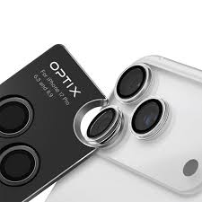 Optix ClearShield Camera Lens Protector for iPhone 17 Pro/ 17 Pro Max by Uniq - Black