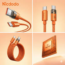 Mcdodo 45W Gana Mini + 100W Cab Luma Cosmic Orange Combo Pack Deal