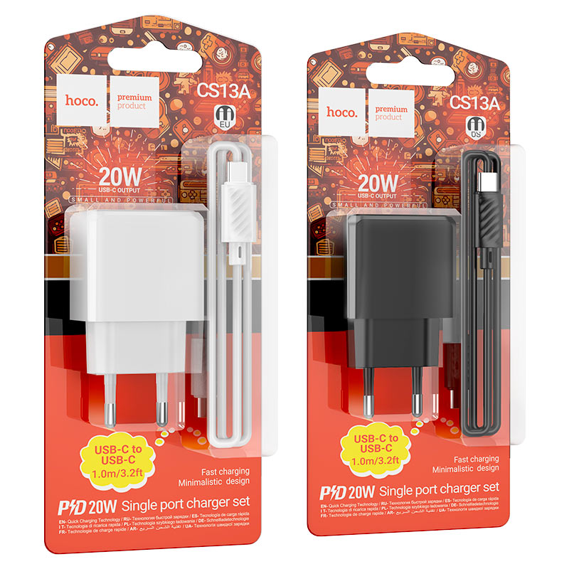 Hoco CS13A Ocean PD 20W Wall Charger