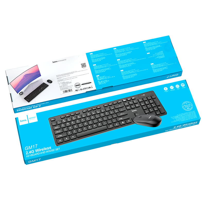 Hoco GM 17 Wireless Keyboard and Mouse