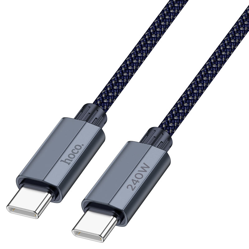 Hoco pd 240W charging data cable Type-C to Type-C