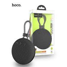 HOCO BassPulse Mini Outdoor Bluetooth Speaker with FM/USB/TF/AUX Support - BS60 - Black