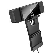 Hoco D100 Full HD 1080P Web Camera with Built-in Microphone – USB Plug & Play Webcam