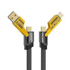4-in-1 Multi USB PD Fast Charging Cable – Type-C to C, C to Lightning, USB to C, USB to Lightning