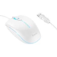Hoco LumaGlow Ergonomic RGB Gaming Mouse (2400 DPI, 7-Color Breathing Light) - GM37