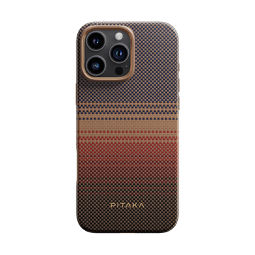 Pitaka Sunset Moonrise Military-Grade Protective Case for iPhone 16 Pro Max