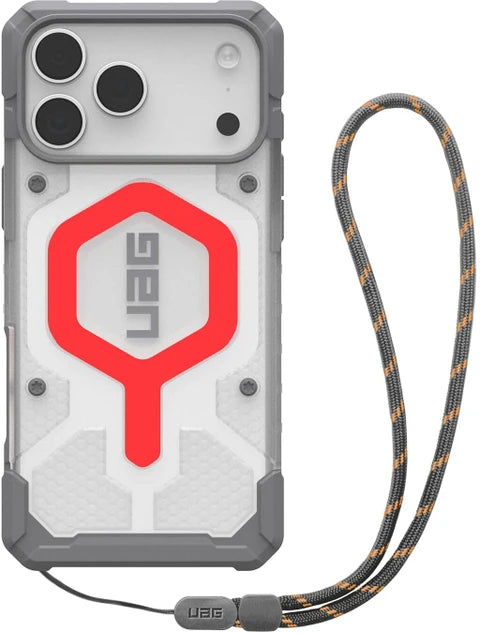UAG iPhone 17 Pro Max Pathfinder Clear Series Phone Case with Lanyard