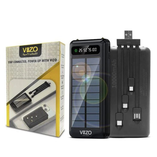 10000mAh Solar Power Bank – High-Quality Portable Charger for Android Devices