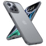Torras Guardian Series Phone Case for iPhone 15 Pro 6.1″ – Titanium Grey