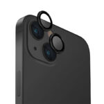 Uniq Optix Aluminium Camera Lens Protector for iPhone 15/15 Plus - Midnight Black