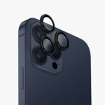 Uniq Optix Aluminium Camera Lens Protector for iPhone 15 Pro Max – Deep Navy