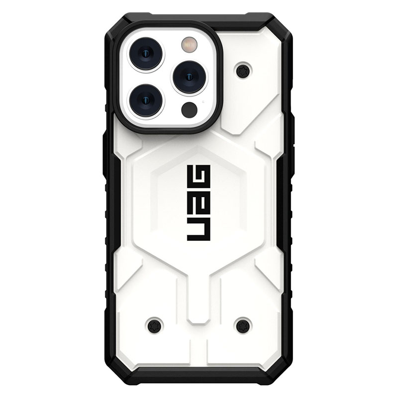 UAG Pathfinder Magsafe Phone Case for iPhone 15 Pro Max - White - Gadget  Mania